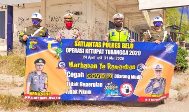 Ops-Ketupat-2020,-Patroli-Gabungan-TNI-Polri-di-Belu-Imbau-Warga-Tidak-Mudik-dan-Jaga-Jarak-fisik