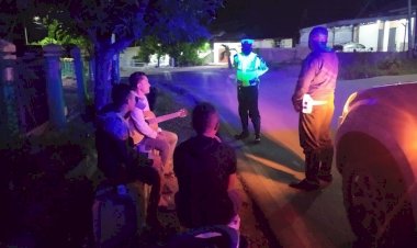 Virus-Corona-Belum-Mereda,-Sat-Lantas-Polres-Belu-Imbau-Warga-Pakai-Masker-dan-Patuhi-Physical-Distancing