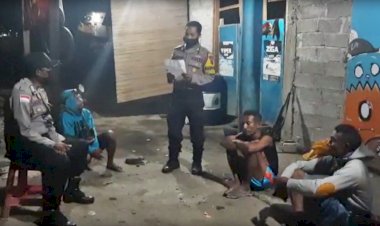 Polsek-Tasifeto-Timur-Minta-Warga-Manleten-Patuhi-Imbauan-Pemerintah-Jelang-New-Normal