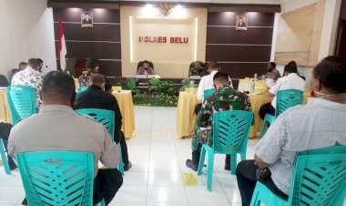 Undang-Instansi-Terkait,-Polres-Belu-Gelar-Rakor-Persiapan-Pengamanan-Kunker-Menkopolhukam-dan-Mendagri