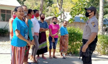 Di-Tengah-Adaptasi-Kebiasaan-Baru,--Polsek-Lasiolat-Pesan-Masyarakat--Patuhi-Protokol-Kesehatan-Pencegahan-Covid-19