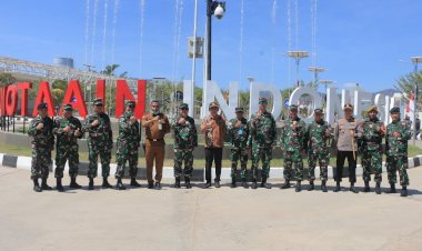 Kapolres-Belu-Dampingi-Kunjungan-Kerja-Kepala-Bais-TNI--di-Wilayah-Tapal-Batas-RI-RDTL