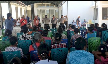 Pengamanan-Pendaftaran-Balon-Kepala-Daerah,-Anggota-Polres-Belu-Imbau-Massa-Pendukung-Patuhi-3M,-Ini-Dia-Videonya