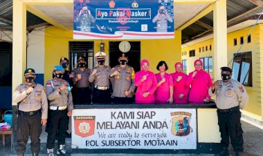 Kunjungi-Pos-Motaain,-Kapolres-Belu-Minta-Anggota-Jaga-Sinergitas-dengan-Stake-Holder-Perbatasan