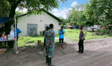 Covid-belum-Mereda,-Bhabinkamtibmas-Leosama-Pesan-Warga-Disiplin-Prokes-Saat-Beraktivitas