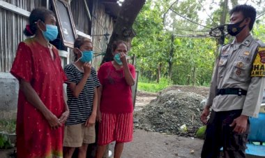 Mari-Terus-Disiplin-Pakai-Masker-dan-Jaga-Jarak,-Pesan-AIPTU-Triyono-ke-Masyarakat-Binaannya