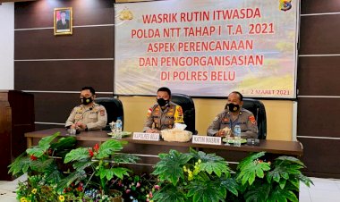 Kapolres-Belu-Terima-Kunjungan-Kerja-Tim-Wasrik-Itwasda-Polda-NTT-Tahap-I-T.A-2021