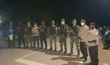 Ops-Semana-Santa-2021,-Polres-Belu-Bersama-Instansi-Terkait--Amankan-Misa-Sabtu-Suci