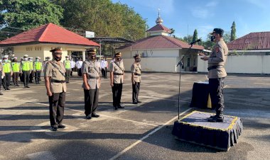 Simak-Video,-Kapolres-Belu-Pimpin-Sertijab-Kapolsek-Tasifeto-Barat-dan-Kapolsek-Raihat