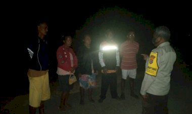 Jaga-Kamtibmas-dan-Patuhi-Prokes-Covid-19,-Pesan-Piket-SPKT-Polsek-Raimanuk-ke-Warga-Dusun-Funeno