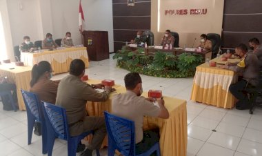 Undang-Instansi-Terkait,-Polres-Belu-Gelar-Rakor-Percepatan-Vaksinasi-Massal-Covid-19