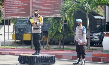 Pimpin-Gelar-Pasukan,-Kapolres-Belu-AKBP-Yosep-Krisbiyanto-Beberkan-Sasaran-Operasi-Zebra-Ranakah-2021