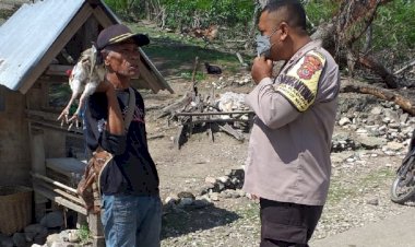 Waspadai-Covid-19-dan-Banjir,-Seru-AIPDA-Bram-Duka-kepada-Warga-Wesasuit