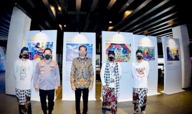 Presiden-Jokowi:-Lomba-Mural-Kapolri-Hasilnya-Positif