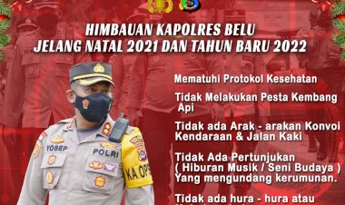 Jelang-Tutup-Tahun,-Kapolres-Belu-Keluarkan-Imbauan-Kamtibmas,-Simak-Isinya
