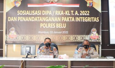 Awali-Tahun-2022,-Polres-Belu-Gelar-Sosialisasi-DIPA/RKA-KL-T.A-2022-dan-Penandatanganan-Pakta-Integritas