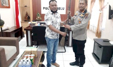 Lagi,-Polres-Belu-Terima-Penyerahan-Senjata-Api-Peninggalan-Belanda-dari-Warga-Tapal-Batas