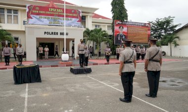 Kapolres-Belu-AKBP-Yosep-Krisbiyanto-Pimpin-Serah-Terima-Jabatan-Kasat-Intelkam