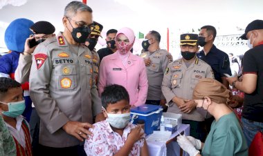 Vaksinasi-Merdeka-Anak-Dalam-Rangka-HUT-YKB-ke-42,-Kapolda-NTT-:-Kegiatan-Ini-Mendapat-Respon-Yang-Luar-Biasa
