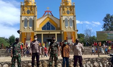 Ops-Semana-Santa-2022,-Polres-Belu-dan-Jajaran-Amankan-Misa-Minggu-Palma