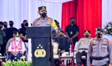 Apel-Gelar-Pasukan,-Kapolri-Tekankan-Soal-Strategi-Antisipasi-Kemacetan-Hingga-Vaksinasi-Booster-saat-Mudik