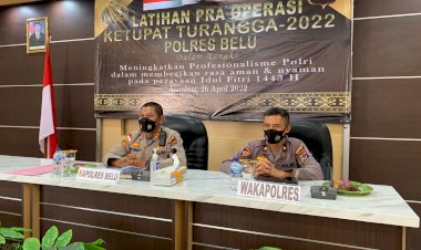 Kesiapan-Pengamanan-Idul-Fitri-1443-H,-Polres-Belu-Gelar-Latihan-Pra-Operasi-Ketupat