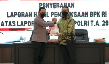 Raih-WTP-Sembilan-Kali-Berturut-turut,-Kapolri:-Komitmen-Penggunaan-Keuangan-Negara-Secara-Transparan