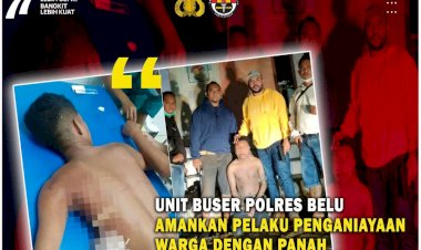 Hampir-Sebulan-Kabur-dari-Kejaran-Polisi,-Pelaku-Penganiaya-Warga-dengan-Panah-Dibekuk-Tim-Buser-Polres-Belu
