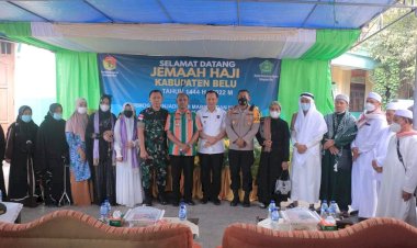 Bersama-Bupati,Kapolres-Belu-Sambut-Kepulangan-14-Jamaah-Haji-Asal-Kabupaten-Belu