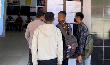 Hari-Keempat-Penerimaan-Calon-Anggota-Polri-di-Belu,-Animo-Pendaftar-Tamtama-Brimob-Bertambah