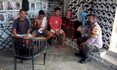 Sambang-Desa,-BRIPKA-David-Dalung-Ajak-Warga-Binaannya-Dukung-Polri-Berantas-Penyakit-Masyarakat