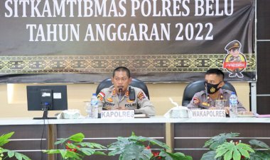Pimpin-Anev-Sitkamtibmas,-Kapolres-Belu-Tekankan-Anggota-Waspadai-Potensi-Kebakaran-Hutan-dan-Lahan-Saat-Kemarau-Panjang