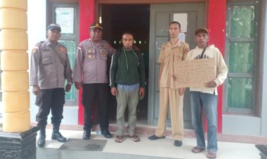 Berkat-Koordinasi-dan-Imbauan-Kamtibmas-Polsek-Lamaknen,-Kantor-Kecamatan-Lamaknen-yang-Sempat-di-Segel-Warga-Kini-di-Buka-Kembali