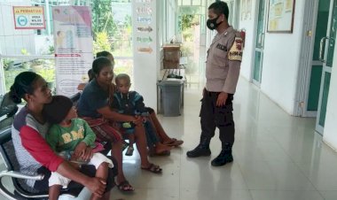 Sambang-ke-PKM-Wedomu,-BRIPKA-Ferdy-Mura-Imbau-Para-ibu-Selalu-Jaga-Kesehatan-Balita