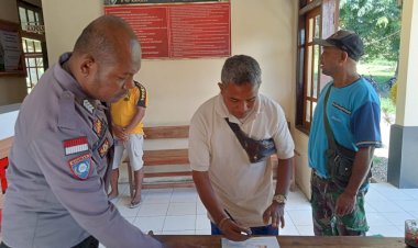 Problem-Solving,-Bhabinkamtibmas-Sarabau-Polres-Belu-Mediasi-Kasus-Pengancaman