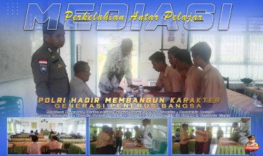 Sinergi-Bersama-Pihak-Sekolah,-Bhabinkamtibmas-Manleten-Polres-Belu-Damaikan-Pelajar-yang-Terlibat-Perkelahian