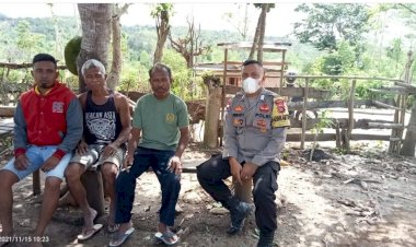 Ada-Gangguan-Kamtibmas-segera-Lapor-Polisi,-Kata-Bripka-Redem-saat-Sambang-ke-Warga-Binaannya