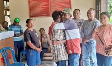 Dimediasi-Bhabinkamtibmas-Umaklaran-Polres-Belu,-Kasus-Pengancaman-dan-Pencemaran-Nama-Baik-Warga-Umaklaran-Berakhir-dengan-Damai