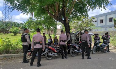 Cegah-Tindak-Kriminalitas,-Turjawali-Samapta-Polres-Belu-Tak-Henti-Beri-Pesan-Kamtibmas-ke-Masyarakat