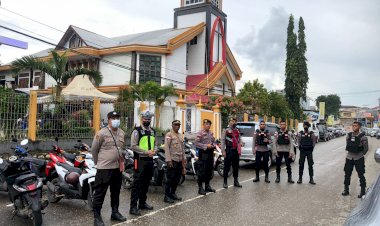 Pantau-Perayaan-Jumat-Agung-2023,-Kapolres-Belu:-Ibadah-Berjalan-Lancar-dan-Kondusif