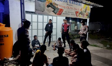 Patroli-Hingga-Dini-Hari,-Tim-Patroli-KRYD-Polres-Belu-Bubarkan-Remaja-yang-Nongkrong-Hingga-Larut-Malam