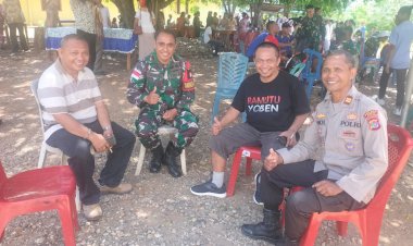 Kompak,-Kapolsek-Raihat-bersama-Danki-Pamtas-RI-RDTL-Pimpin-Pengamanan-Misa-Aksi-Panggilan-Rahmat-Perutusan