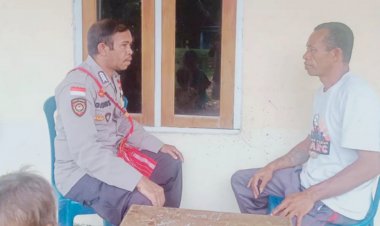 Ada-Masalah-Segera-Lapor-Polisi,-Pesan-Bhabinkamtibmas-Rinbesihat-Polres-Belu-saat-Temui-Warga-Binaannya