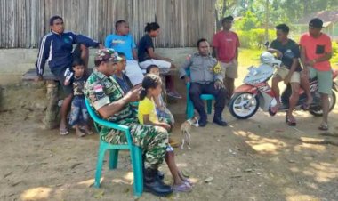 Bersinergi-Ciptakan-Kamtibmas-yang-Kondusif-Pasca-Pemilu,--Bhabinkamtibmas-Polres-Belu-dan-Babinsa-Sambangi-Warga-Binaannya