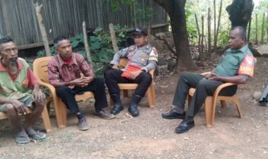 Sinergi-3-Pilar,-Bhabinkamtibmas-Polres-Belu-bersama-Babinsa-dan-Perangkat-Kecamatan-Beri-Pencerahan-ke-Warga-Soal-Bahaya-Tindak-Pidana-Perdagangan-Orang