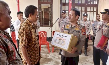 Wujud-Apresiasi-di-HUT-Polri-ke-77,-Kapolres-Belu,-AKBP-Richo-N.D-Simanjuntak-Beri-Tali-Asih-untuk-Purnawirawan-Polri