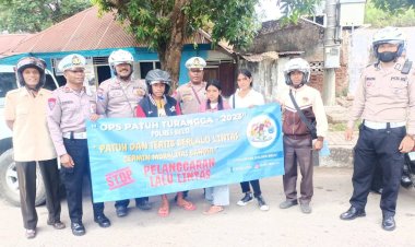 Hari-Kedua-Operasi-Patuh-2023,-Polres-Belu-Gelar-Patroli-Sembari-Imbau-Pengendara-Tertib-Berlalu-Lintas