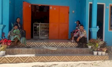 Wujudkan-Rasa-Aman,-Bhabinkamtibmas-Fulur-Polres-Belu-Tak-Bosan-Sambangi-Warganya-dan-Beri-Pesan-Kamtibmas