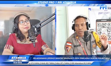 Dialog-Atambua-Pagi-RRI,-Kabag-Ops-Beberkan-Kesiapan-dan-Strategi-Polres-Belu-dalam-Pengamanan-Pemilu-2024