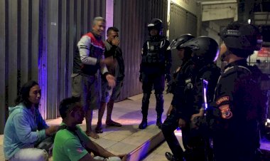 Sisir-Perkotaan-Hingga-Gudang-Logistik-Pemilu,-Upaya-Tim-Patroli-Perintis-Samapta-Polres-Belu-Wujudkan-Pemilu-yang-Kondusif